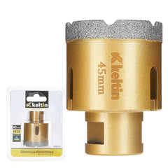 Diamantový vykružovací korunkový vrták 45mm, M14, Keltin