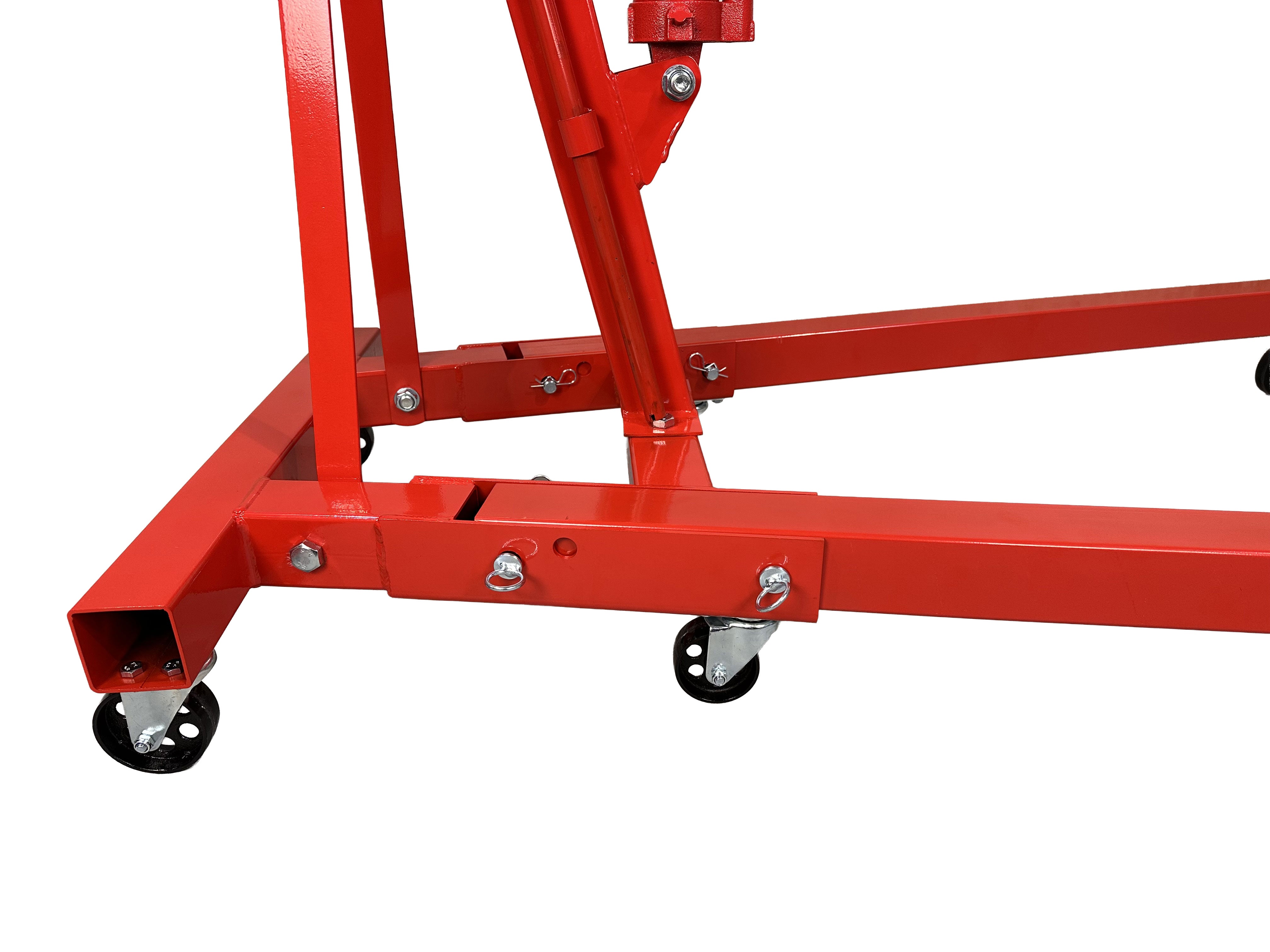 Dielenský hydraulický žeriav - žirafa 2t, skladací, Gebo Tools