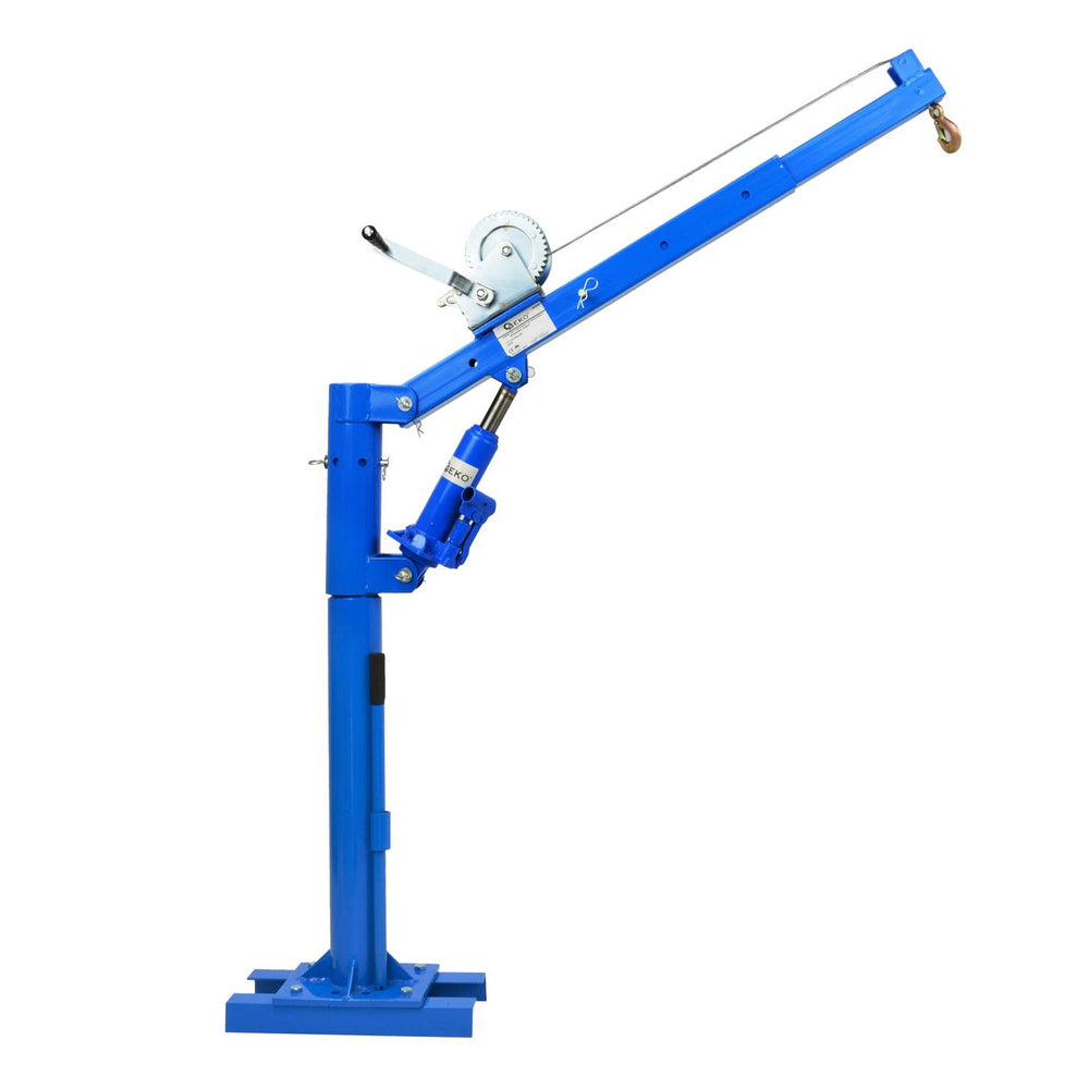 Dielenský hydraulický žeriav s navijákom 450kg Geko