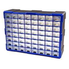 Dielenský organizér - box 52 x 16 x 37 cm, 64 zásuviek