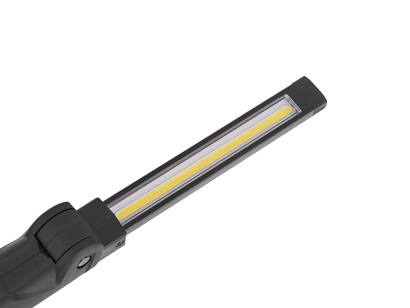 Dielenská pracovná LED COB lampa, skladacia, nabíjateľná, s magnetom a hákom, 5W, 650lm, 2600mAh