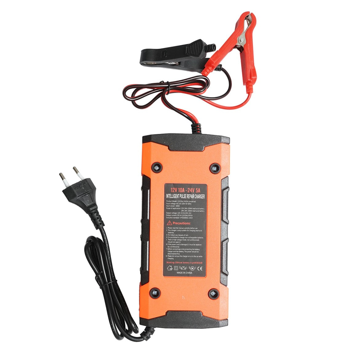 Digitálna nabíjačka autobatérií a motobatérií s funkciou opravy, 12V/24V