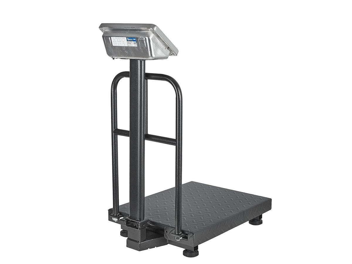Digitálna plošinová váha s LCD displejom, obchodná, 300kg, Geko
