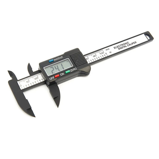Digitálne posuvné meradlo - šublera, 100mm, LCD displej, prenosť 0,1mm, konverzia mm/palce HBM Holandsko