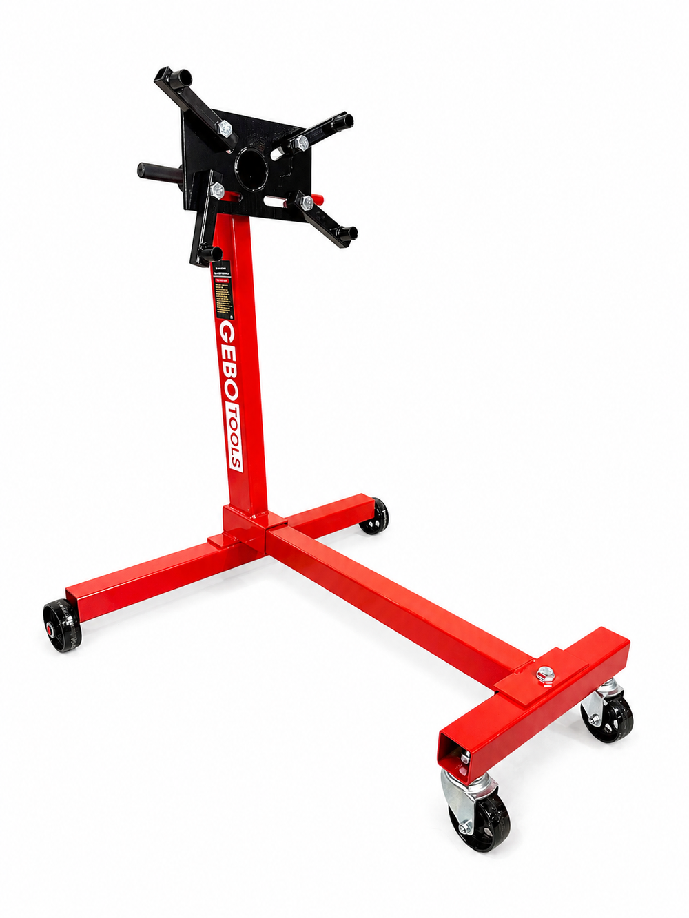 Držiak - stojan na motor, otočný, 450kg, Gebo Tools
