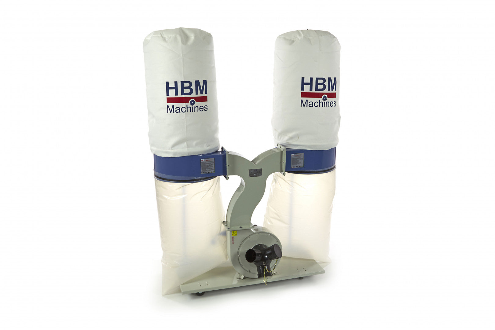 Dvojitý odsávač prachu a pilín s filtráciou HBM 300 230V