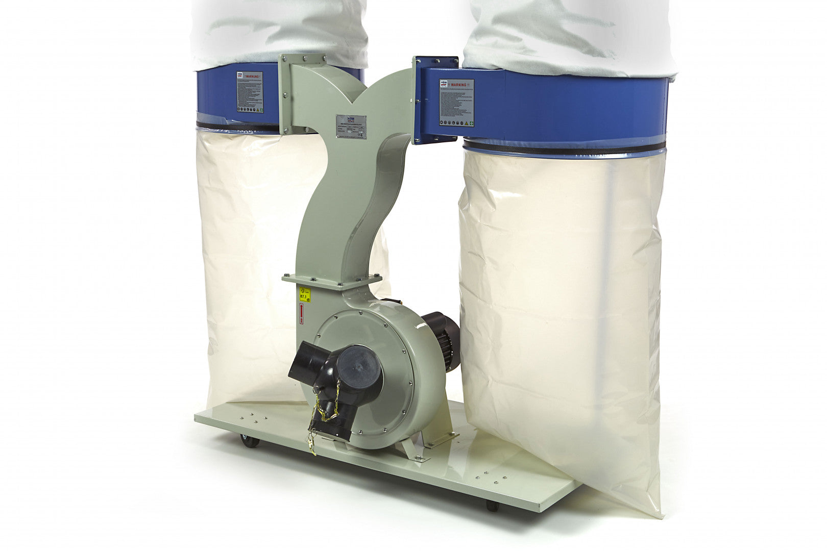 Dvojitý odsávač prachu a pilín s filtráciou HBM 300 230V