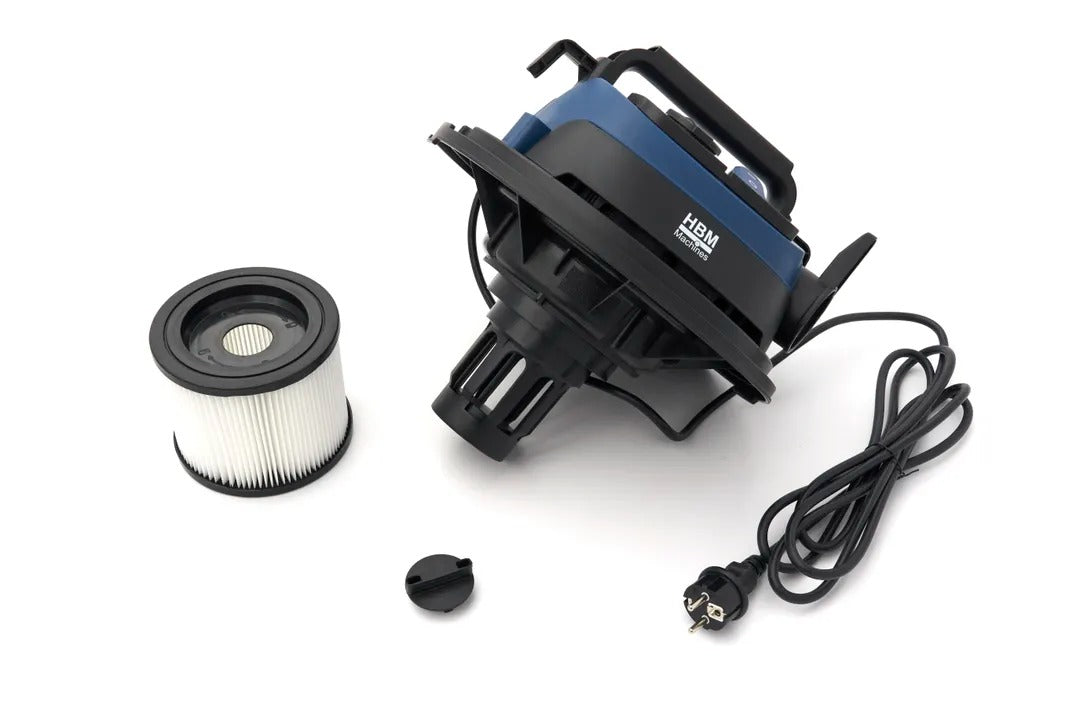 Profesionálny vysávač na suhé a mokré vysávanie, 1600W, 40l, kompaktný a tichý HBM
