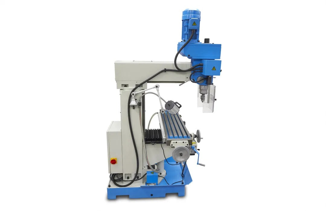 Profesionálna frézka a vŕtačka s veľkým stolom a digitálnym displejom BF 60 400V