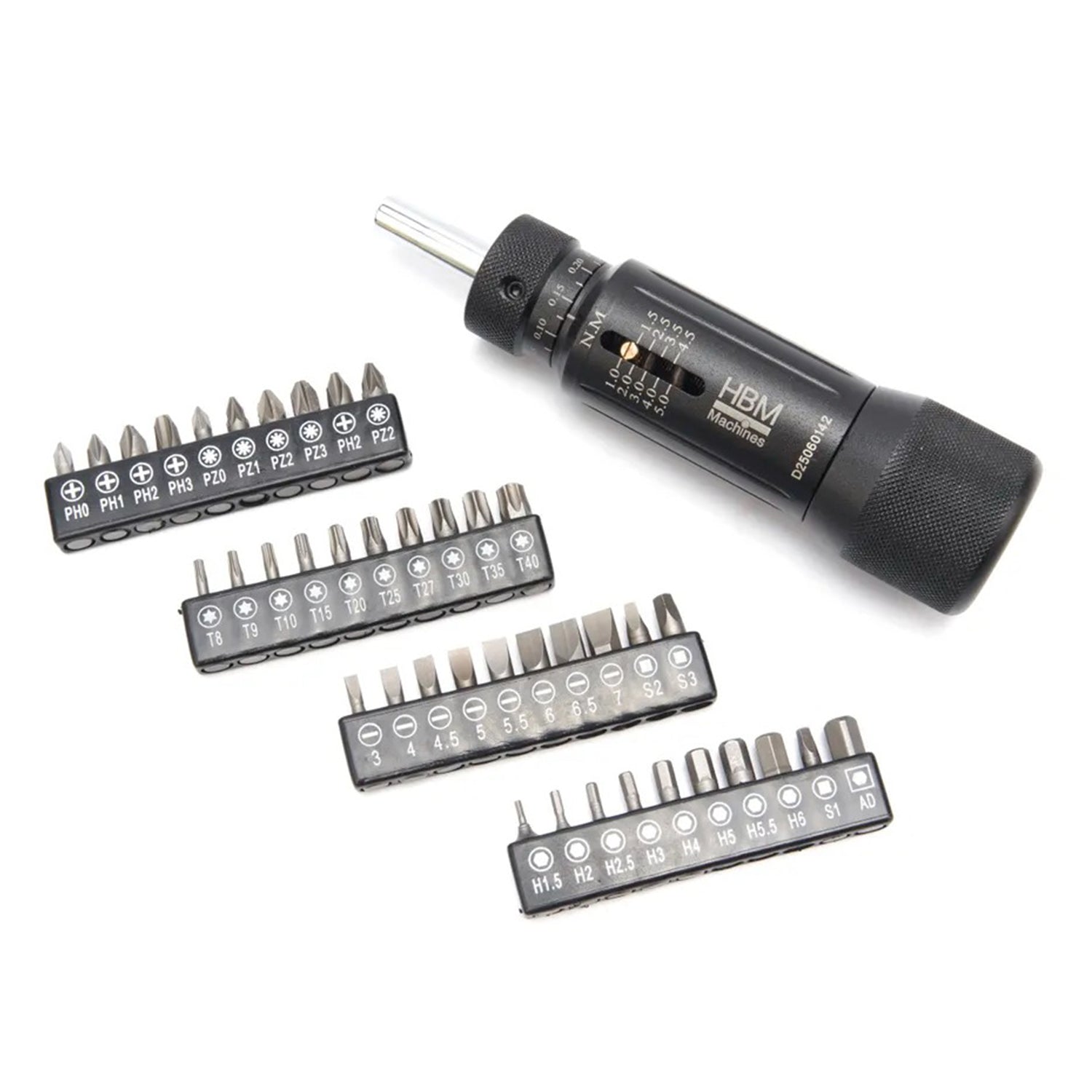 Momentový skrutkovač 1/4'', 1-5Nm HBM