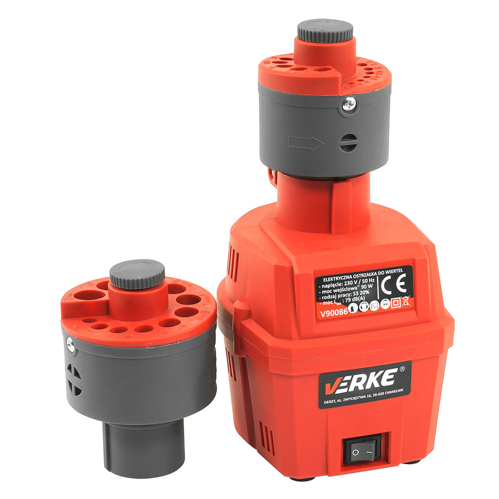 Elektrická brúska - ostrič vrtákov 90W, Verke