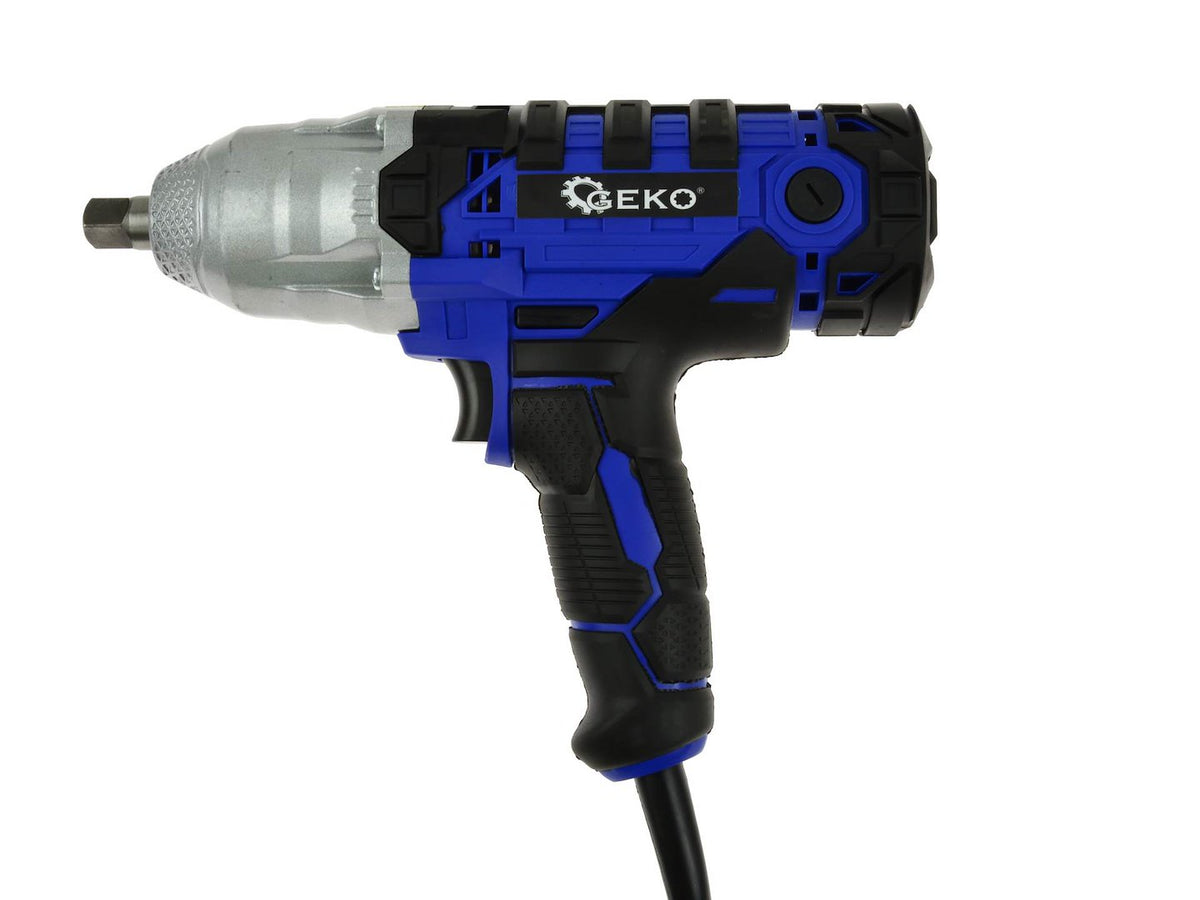 Elektrický rázový uťahovák 1/2'', s hlavicami, 450W, Geko