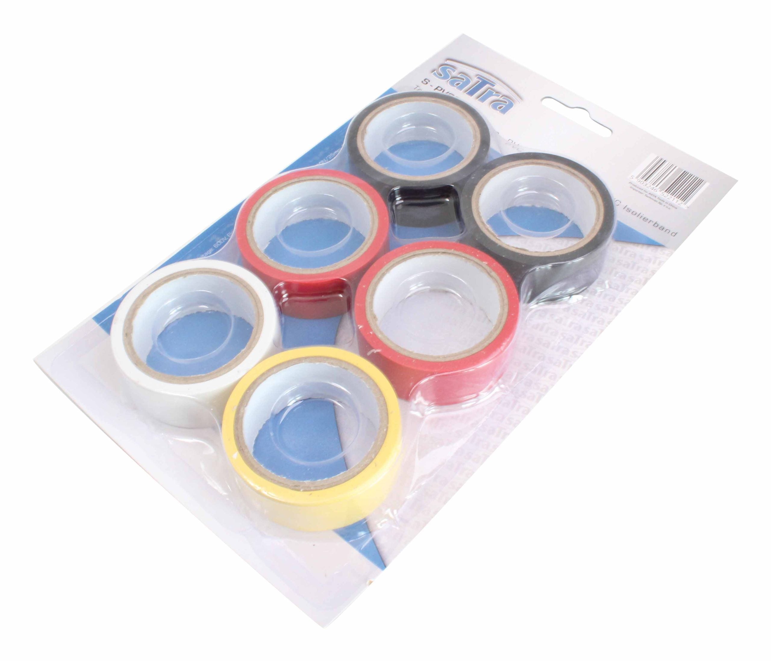 Elektrikárske izolačné pásky PVC, 6ks