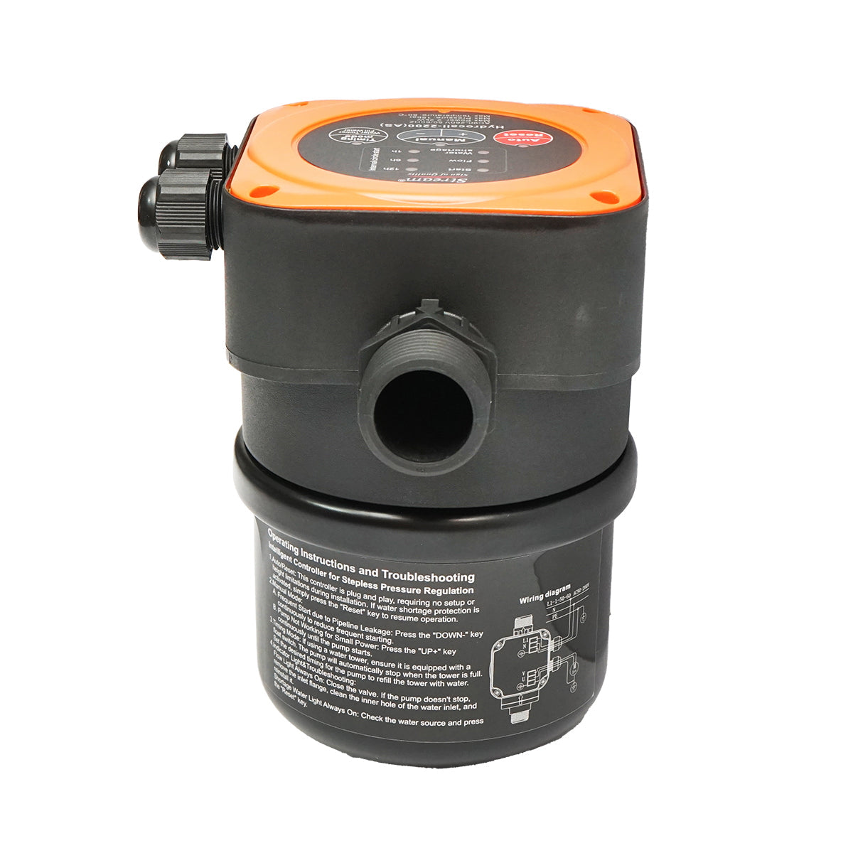 Elektronický tlakový spínač pre čerpadlá, 2,2kW, 220V, 15bar HYDROCALL-2200AS
