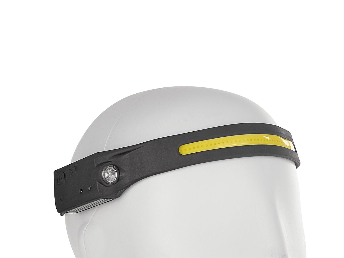 Čelovka COB LED s akumulátorom a pohybový senzorom, vodeodolná, 3W, Geko