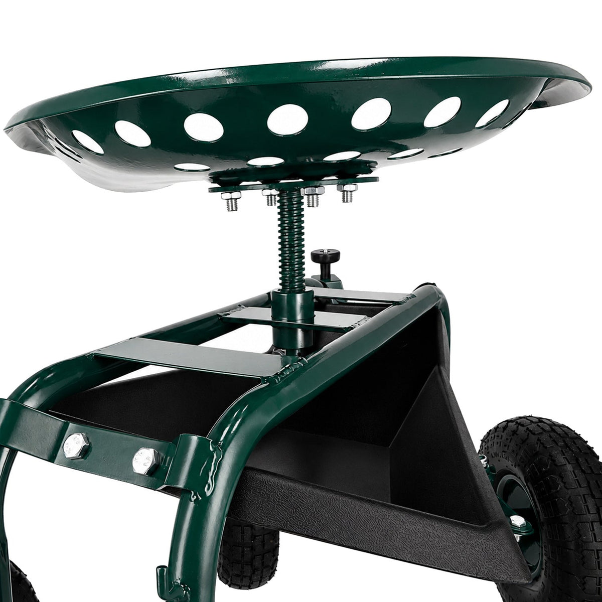 Záhradný vozík s otočným sedadlom 360°