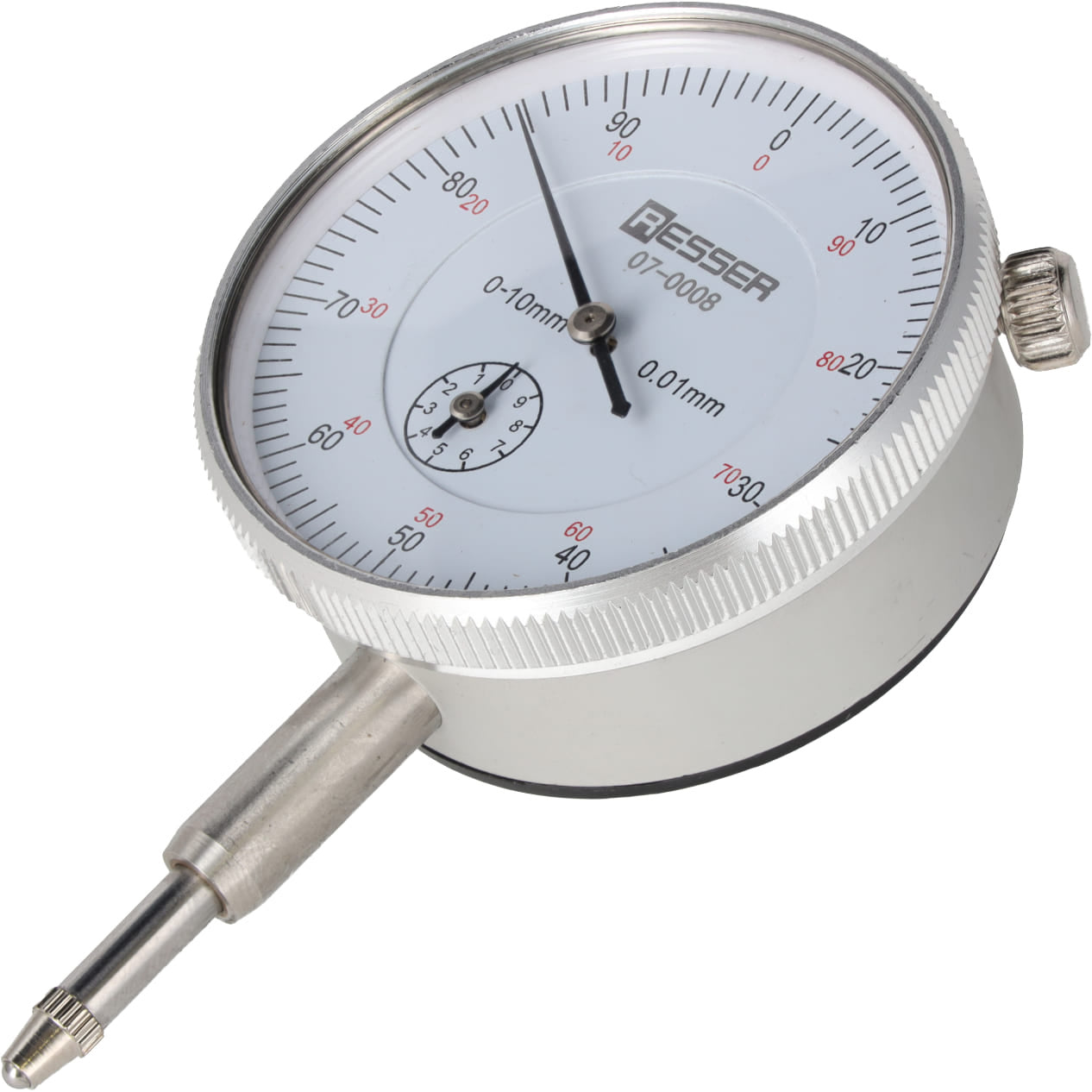 Odchýlkomer - meracie hodiny 0 - 10mm, presnosť 0,01mm, Resser