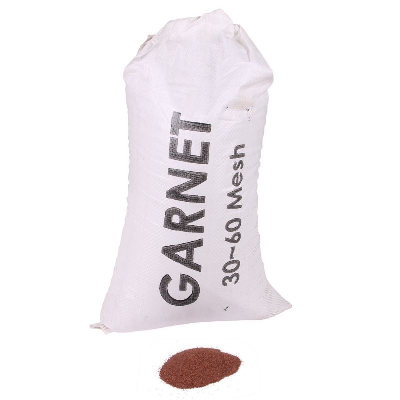 Červený granát - garnet piesok na pieskovanie 30/60, 25kg