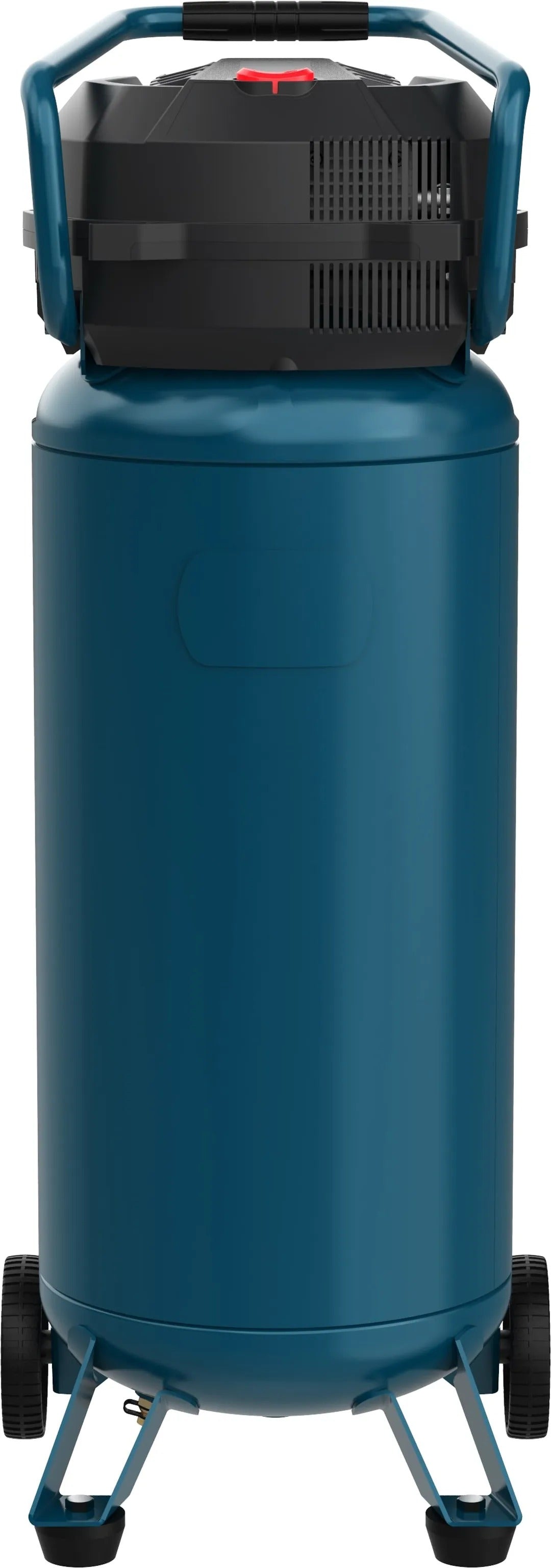 Vertikálny kompresor hbm holandsko 50 l bezolejový, 10 bar, 180 l/min, tichý, s kolesami a rúčkou, s nízkou údržbou