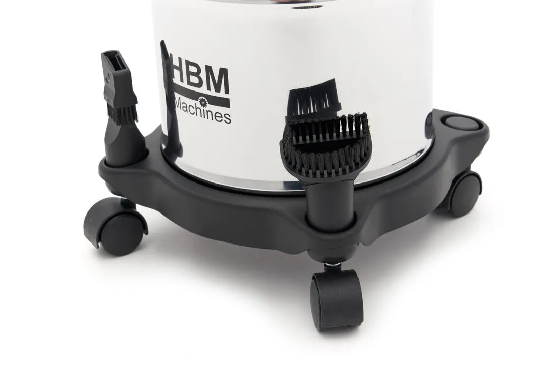 Profesionálny vysávač na suhé a mokré vysávanie, 1000W, 15l, kompaktný a tichý HBM