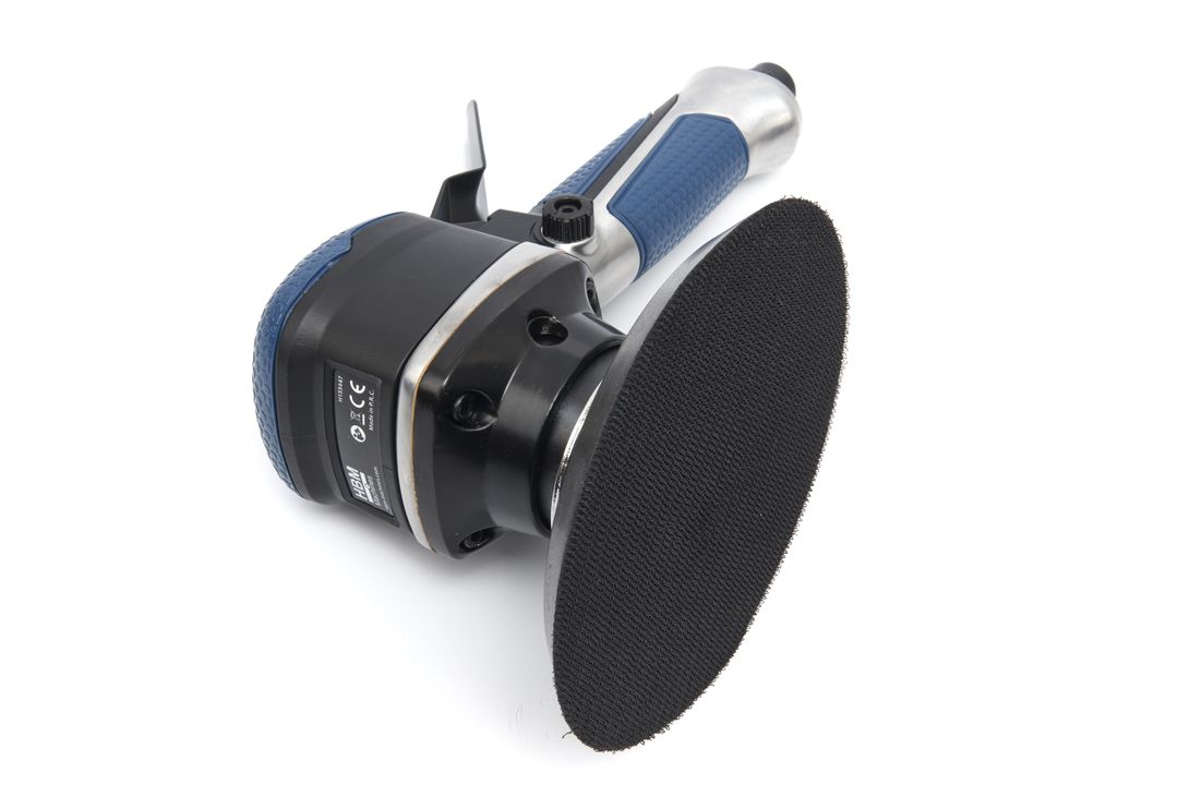 Pneumatická brúska s nastaviteľnými otáčkami 150mm HBM