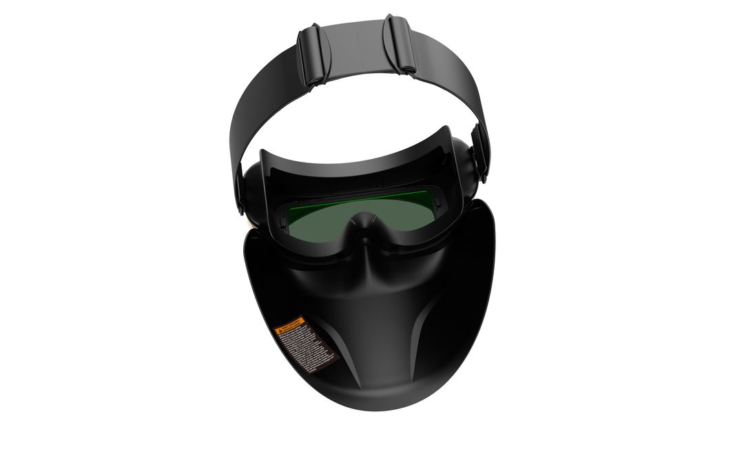 Automatická samostmievacia zváracia kukla - zváračská maska s odnímateľnými okuliarmi HBM Spectacle