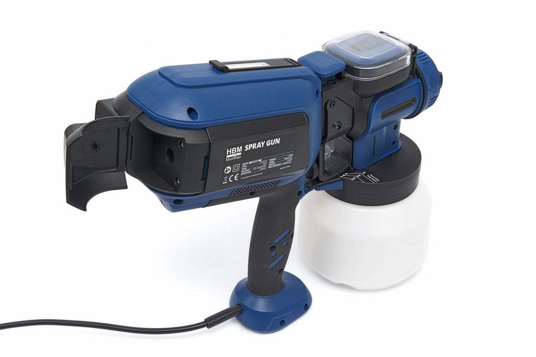 Elektrická striekacia pištoľ 550W 1500ml s LED osvetlením