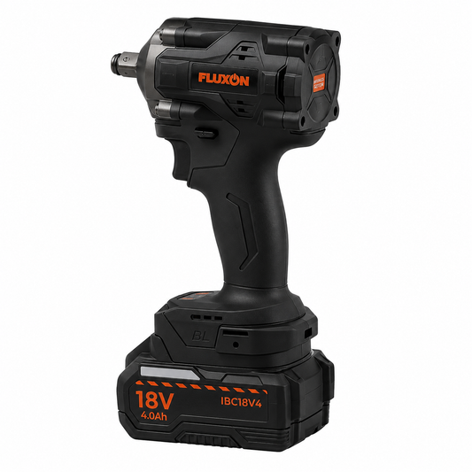 Rázový uťahovák 1/2'' 600Nm, bezuhlíkový motor s akumulátorom Li-Ion 18V 4,0Ah