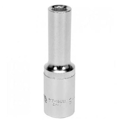 Nástrčná hlavica - nadstavec 12-hran, 1/4'', 9mm W.