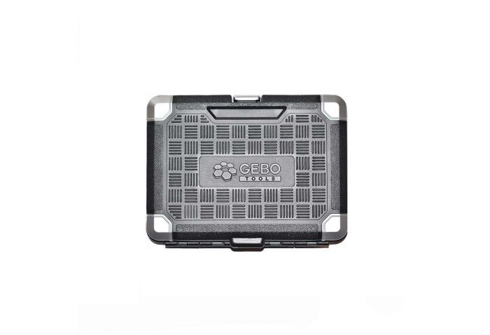 Súprava nástrčiek s račňou 1/4, 53 kusov