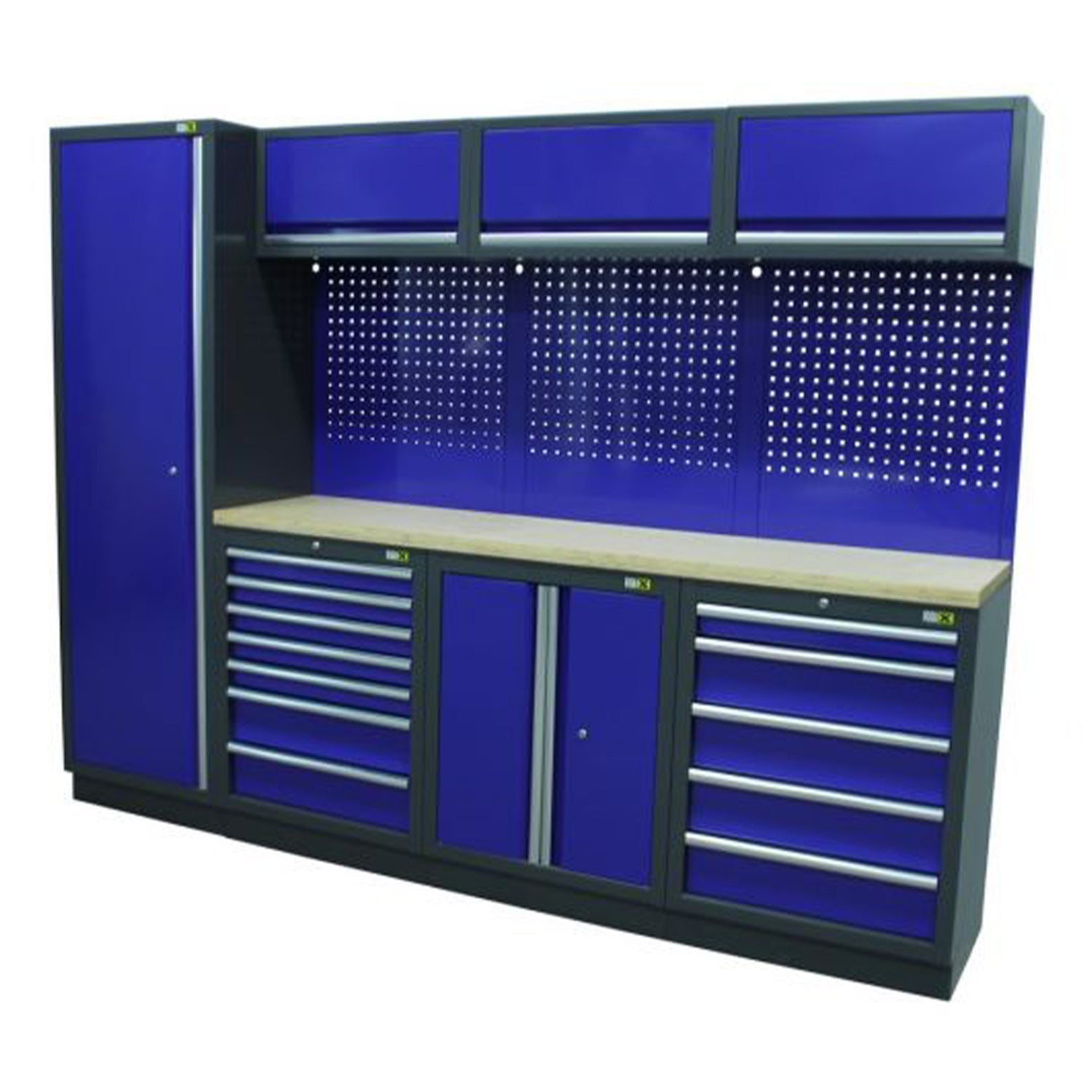 Zostava dielenského kovového nábytku model 3