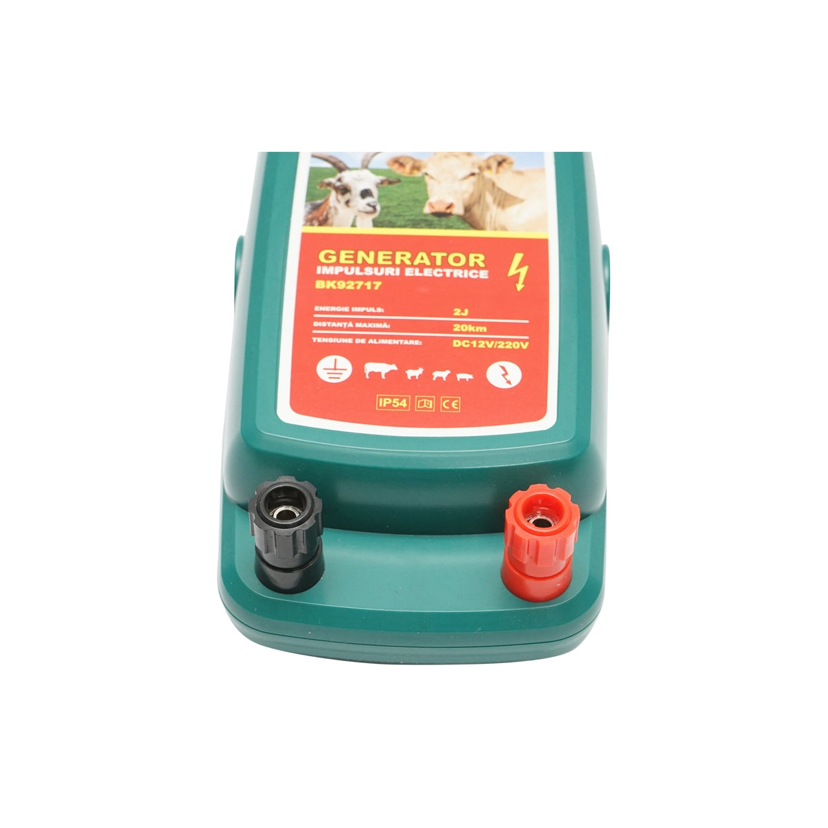 Generátor impulzov - zdroj pre elektrický ohradník 2J, 12V/220V, 20km, IP54 Breckner Germany