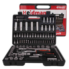 Gola sada náradia 108ks 1/4'' 1/2'' Cr-V Heidmann