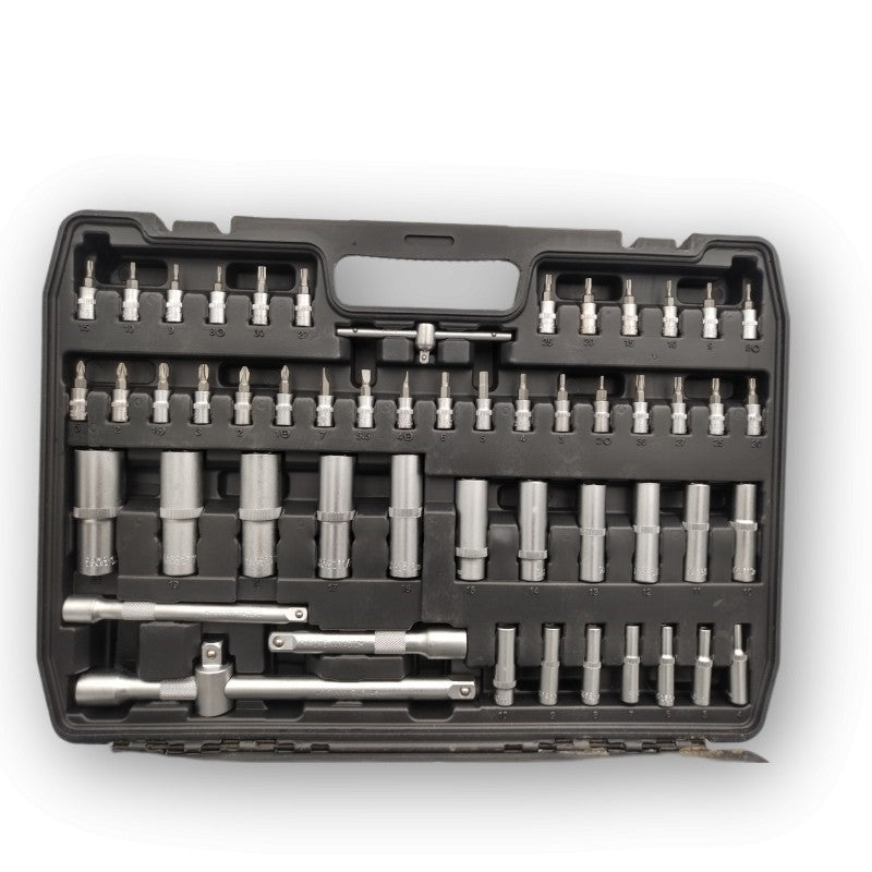 Gola sada náradia 171ks, nástrčné kľúče a račne 1/4'' 3/8'' 3/4''