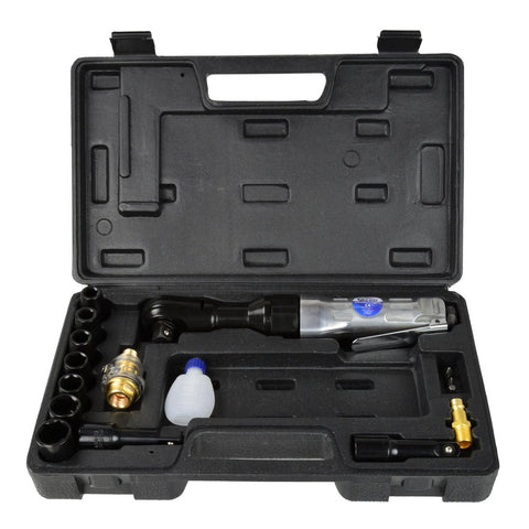 Sada pneumatickej račne s nástrčnými hlavicami 1/2 16 kusov 9-19 mm geko