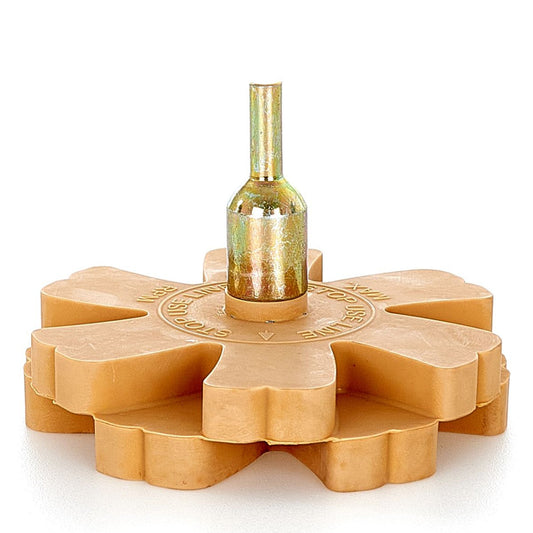 Gumový kotúč na odstráneie lepidla, 90mm Geko