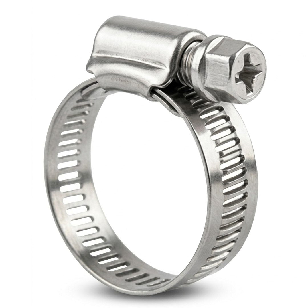 Hadicové spony s kovovou páskou 8mm x 3m, Geko