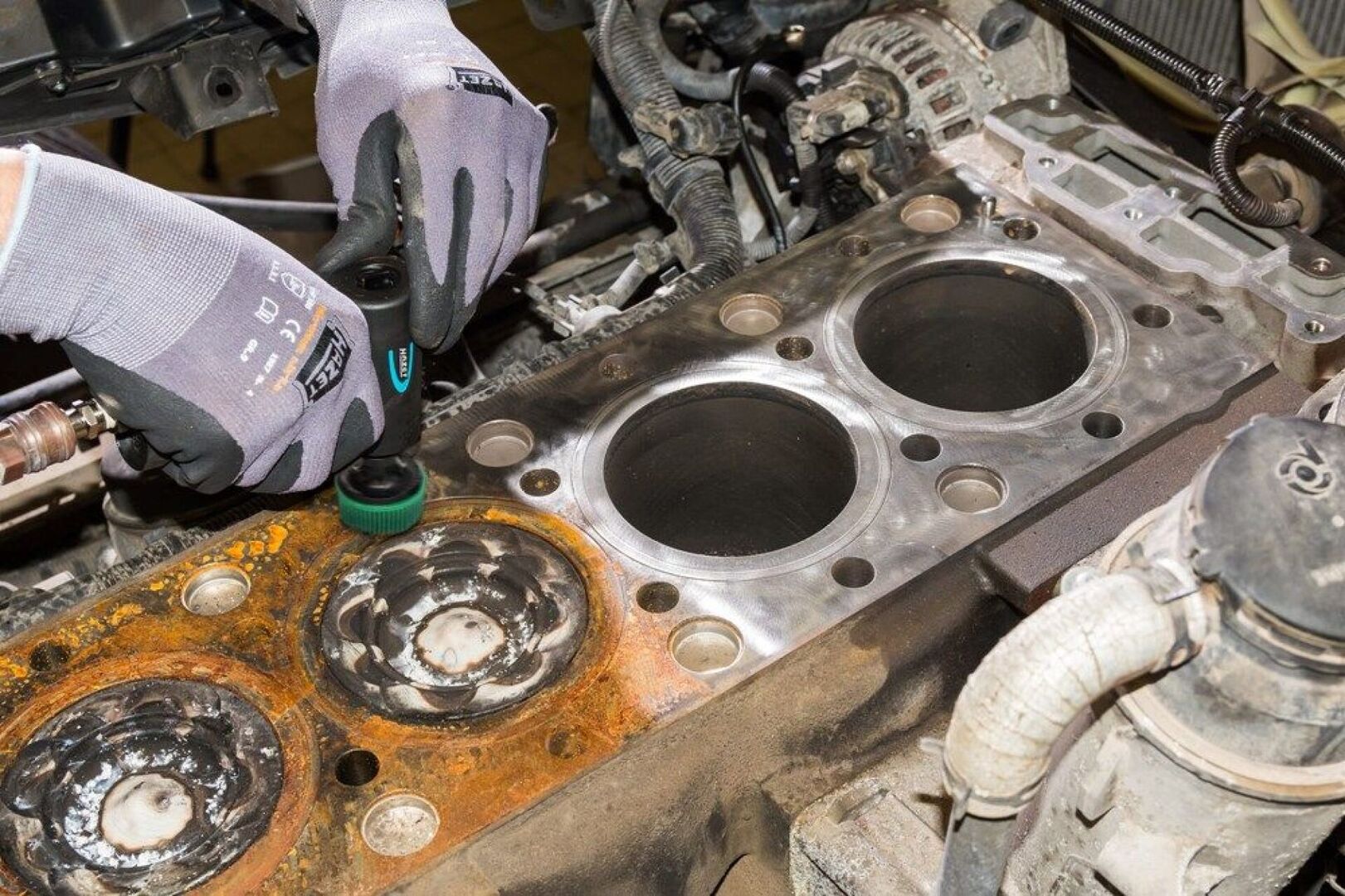 Sada pištoľovej brúsky s príslušenstvom hazet