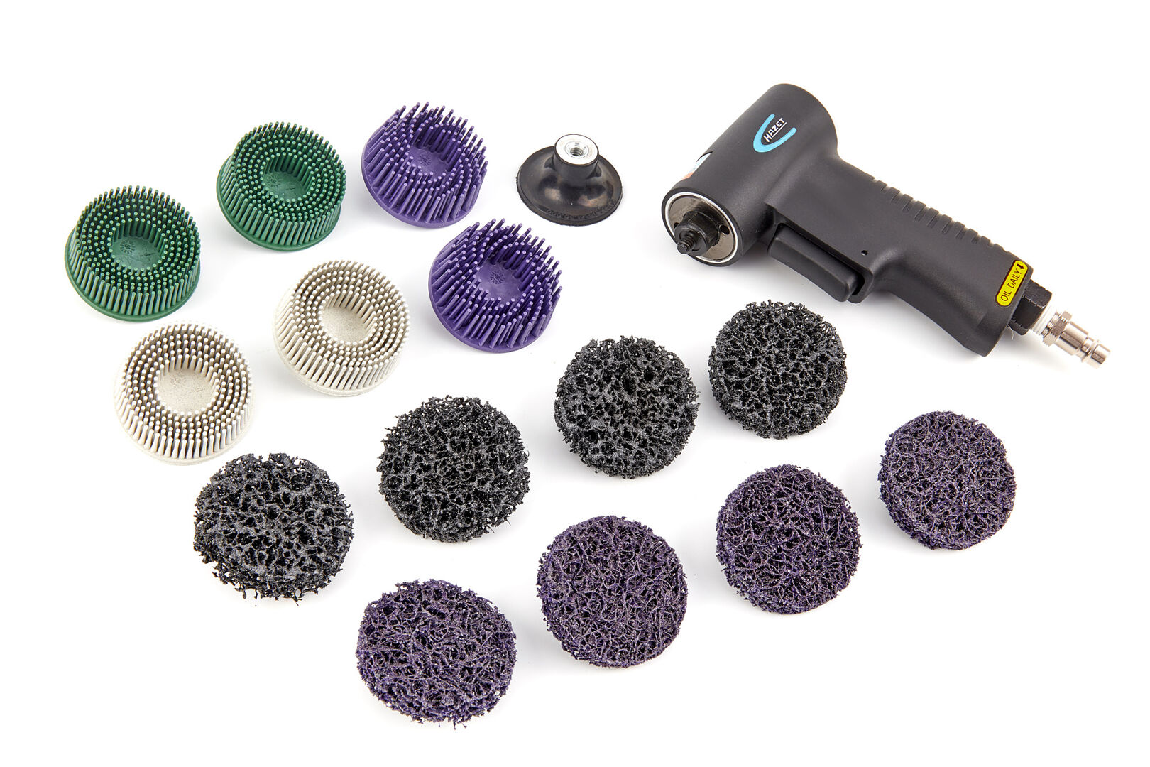 Sada pištoľovej brúsky s príslušenstvom hazet