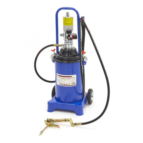 Prenosný pneumatický mazací lis - maznica 12l, 300 - 400bar HBM Machines Holandsko