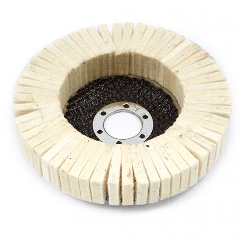 Leštiaci kotúč - plstený filcový 125mm HBM