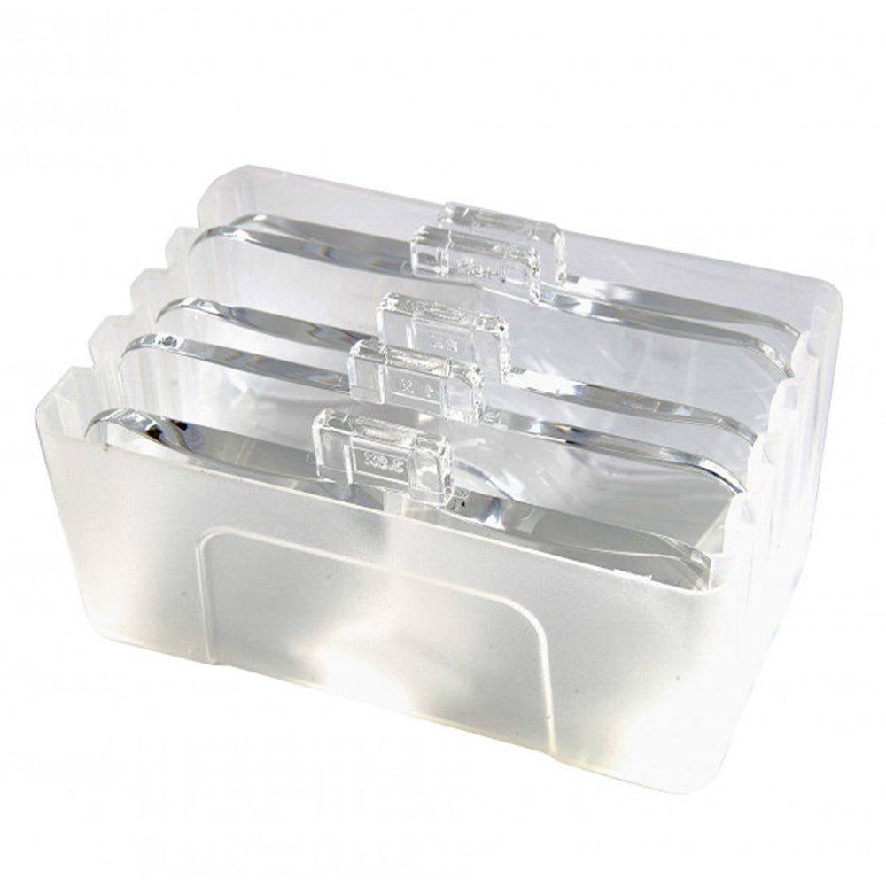 Okuliare s lupou, LED osvetlením a 5 vymeniteľnými šošovkami HBM