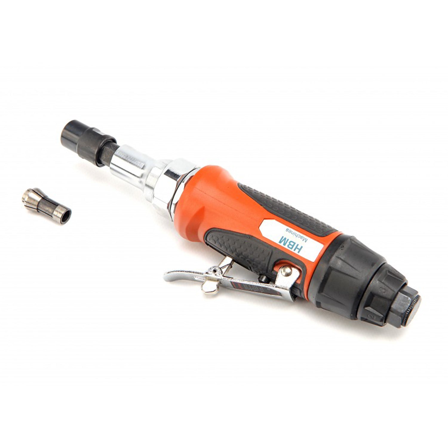 Pneumatická priama brúska dlhá 25mm s reguláciou otáčok HBM