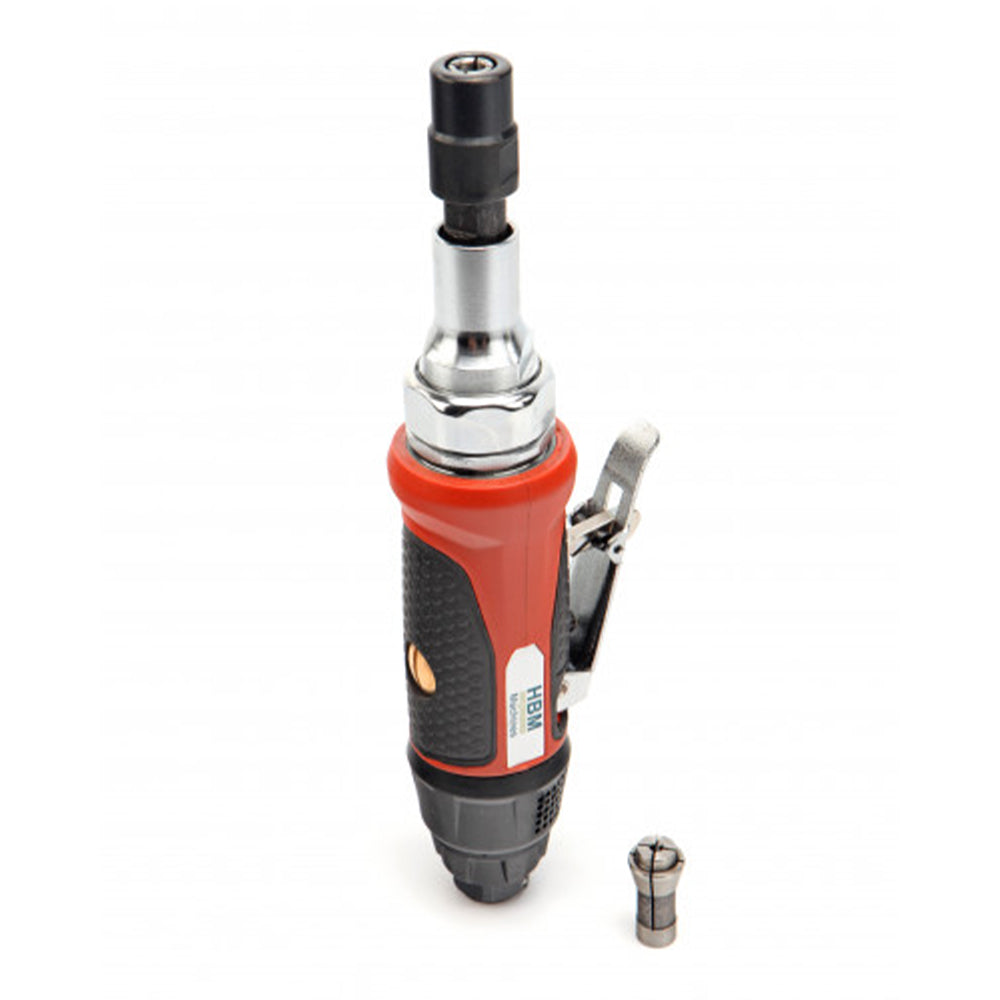 Pneumatická priama brúska dlhá 25mm s reguláciou otáčok HBM