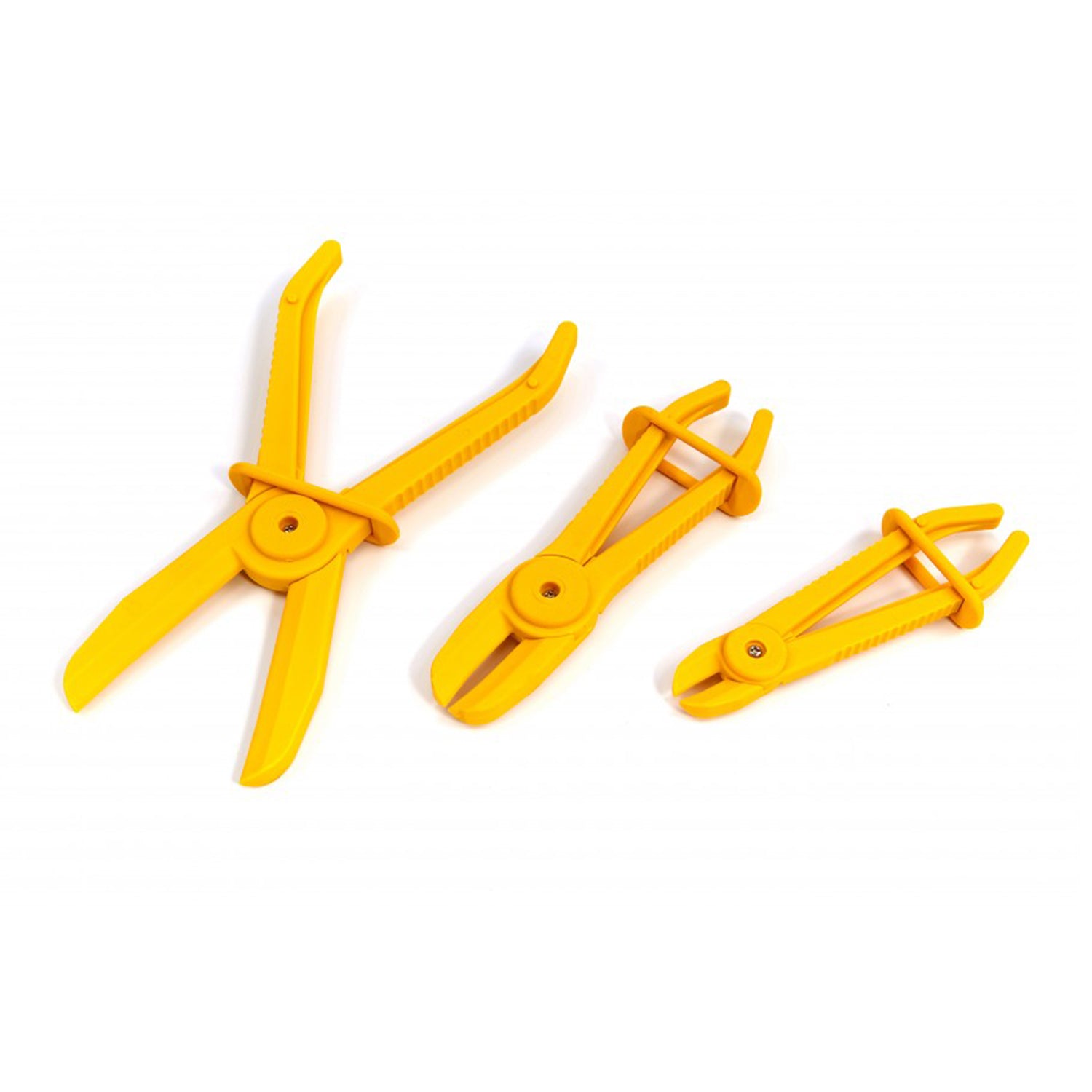 Sada klieští na upchatie hadíc 3 kusy hbm