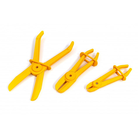 Sada klieští na upchatie hadíc 3 kusy hbm