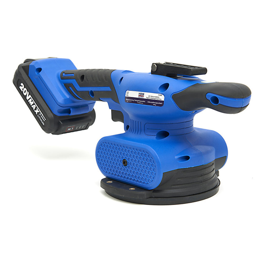 Vibračná prísavka na keramické dlaždice s akumulátorom 20 V