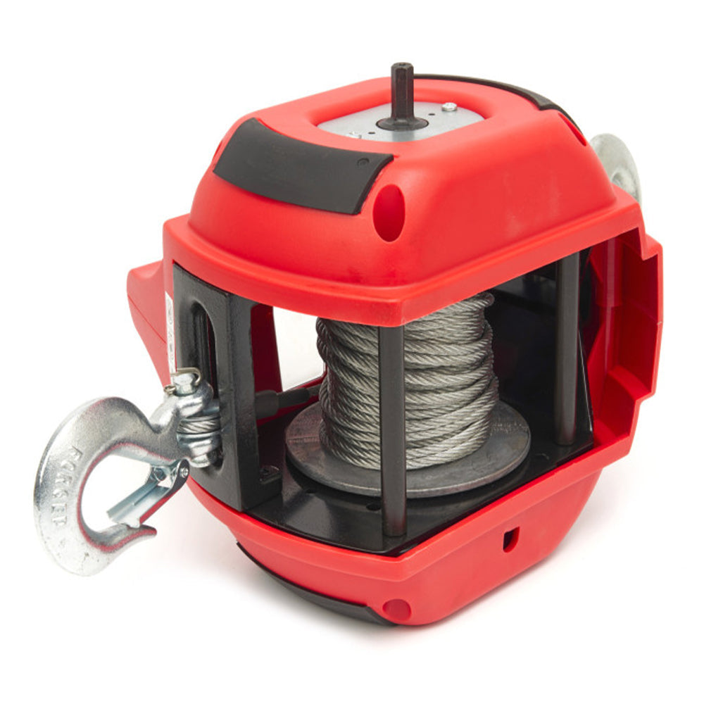 Prenosný naviják 225kg s pohonom na vŕtačku