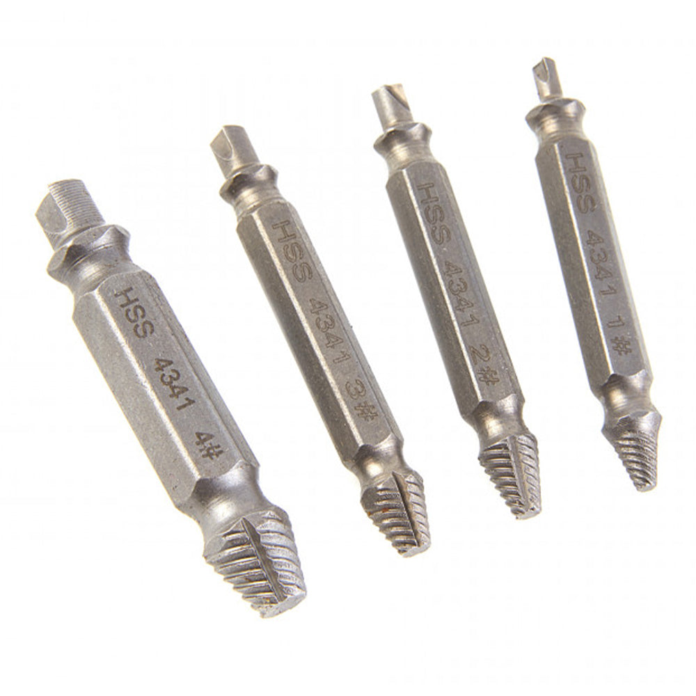 Sada 4 sťahovákov na opotrebované a zlomené skrutky hbm