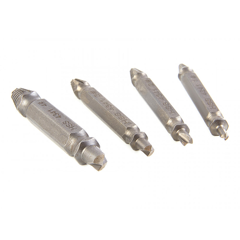 Sada 4 sťahovákov na opotrebované a zlomené skrutky hbm